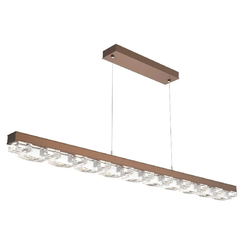 Track lighting with integrated LED driversTessera LED Linear Suspension