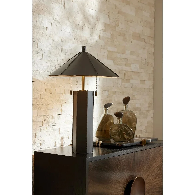 Track lighting with adjustable armsCantrell Table Lamp