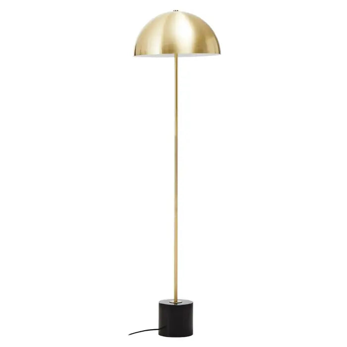 Track lighting with swivel heads for precise aimingMidnight Marble and Brass Lamp