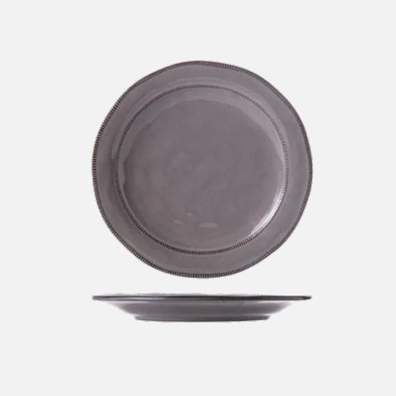 Grey Plate Large