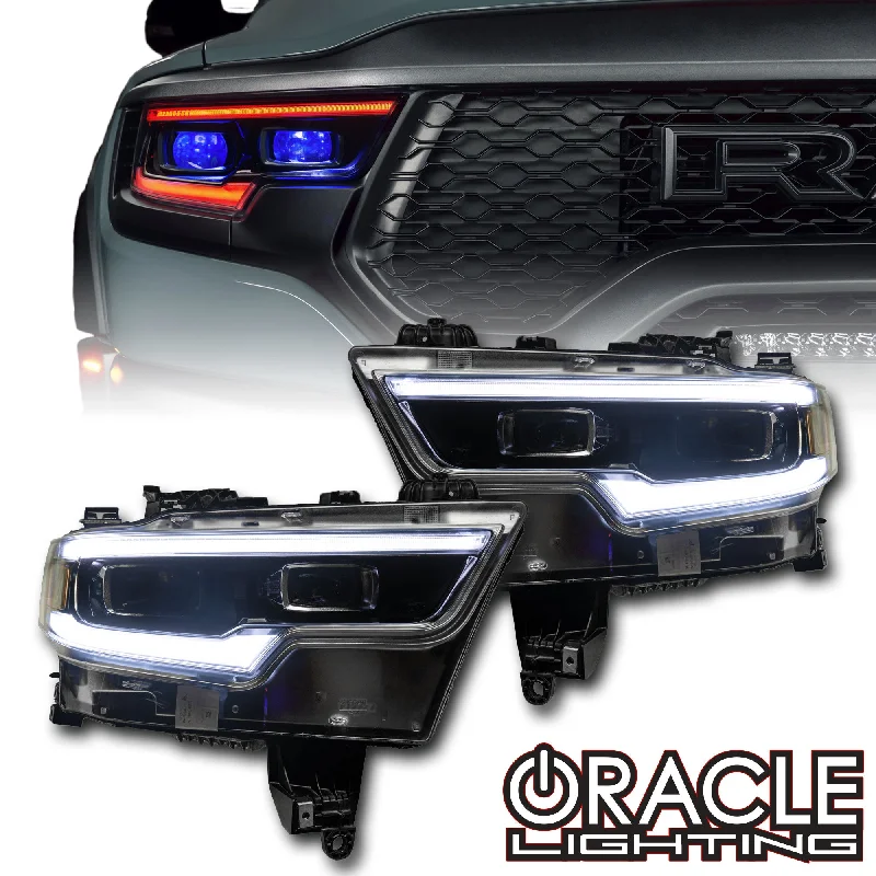 Smart track lighting with voice controlORACLE Lighting 2019-2024 Ram 1500 RGBW+A Headlight DRL Upgrade Kit - LED Projector Headlights