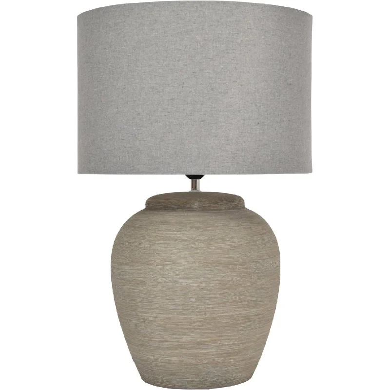 Track lighting with multiple heads for flexibilityBaslow Etched Grey Small/Large Ceramic Table Lamp with Shade