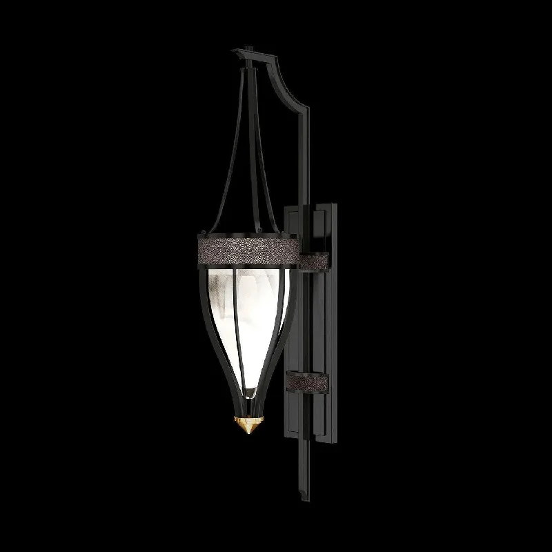 Industrial - style track lighting for loftsMirage Lantern Wall Sconce