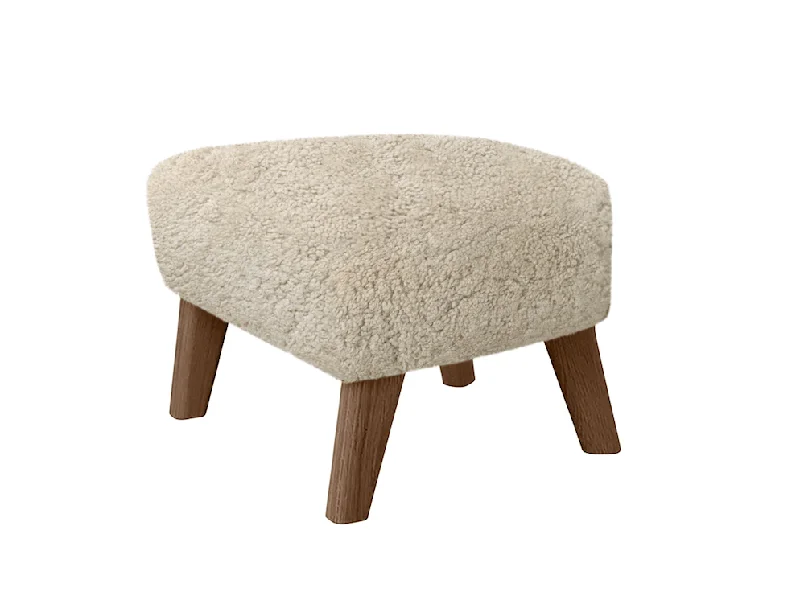 coastal style wall lamps with nautical elements for beachfront homesMy Own Chair Footstool -  Sheepskin