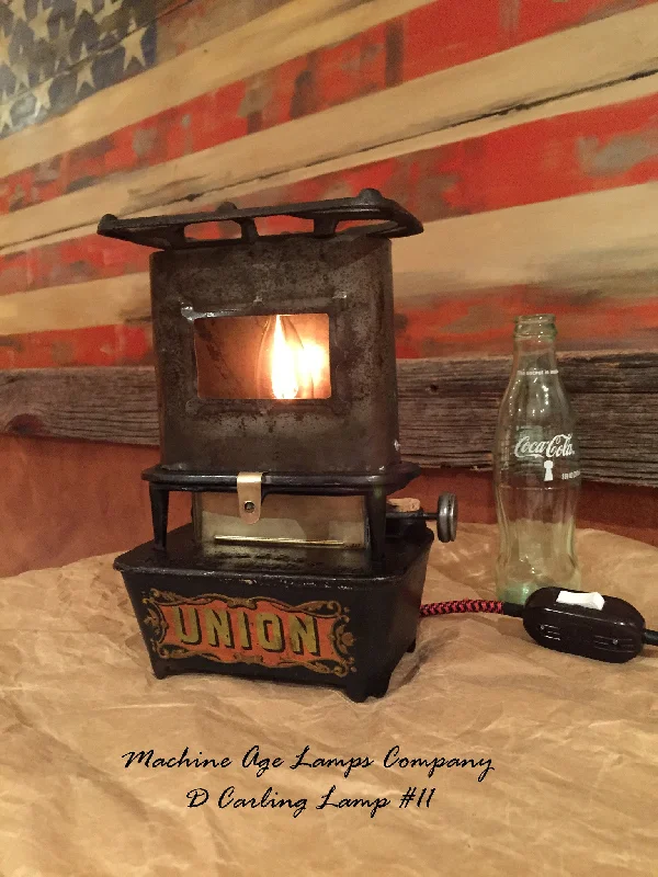 Energy - Efficient Industrial Lighting for Cost - SavingsSteampunk Industrial Night Light /  Lamp # DC11