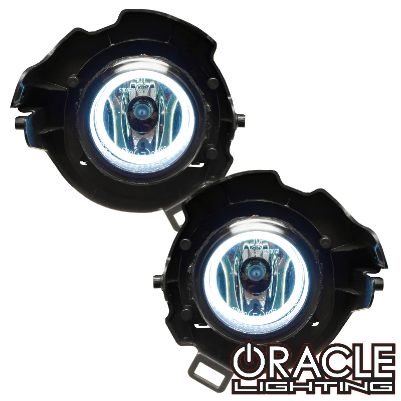 Track lighting with swivel heads for precise aimingORACLE Lighting 2008-2014 Nissan Armada Pre-Assembled Halo Fog Lights