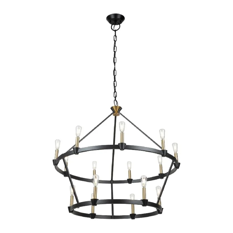 Track lighting with integrated LED driversNotting Hill 2 Tier Chandelier