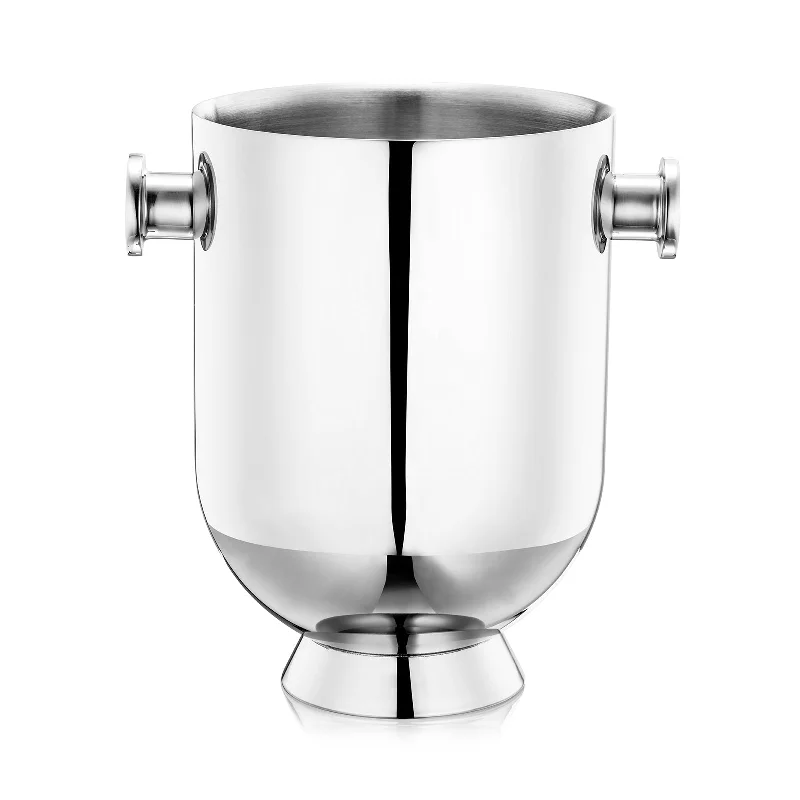 metal wall lamps with a matte black finish for a sleek and modern lookTrombone Champagne Bucket