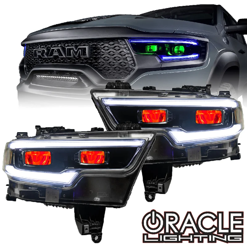 Dimmable track lighting for home officesORACLE Lighting 2019-2024 Ram 1500 ColorSHIFT Headlight Demon Eye Kit - LED Projector Headlights