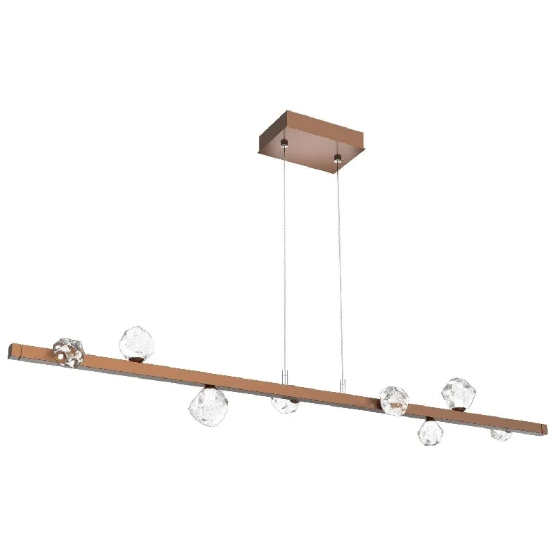 Track lighting with adjustable armsStella LED Linear Suspension