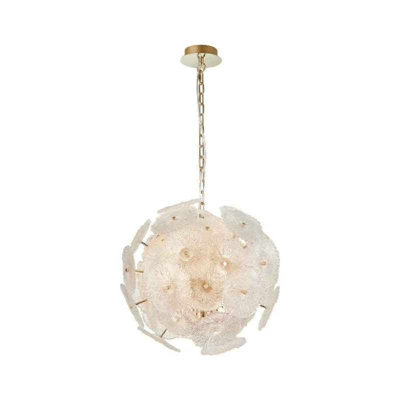 White track lighting for a clean lookBloom Sphere Chandelier