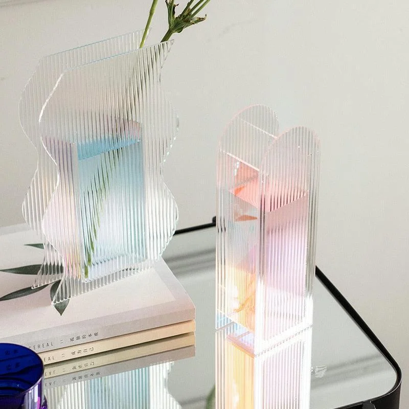 LED Edison light bulbs for energy efficiencyHeart of Ice Acrylic Vase & Desktop Organizer