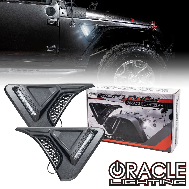 Track lighting with a long - lasting lifespanORACLE Sidetrack™ LED Fender Lighting System for Jeep Wrangler JK