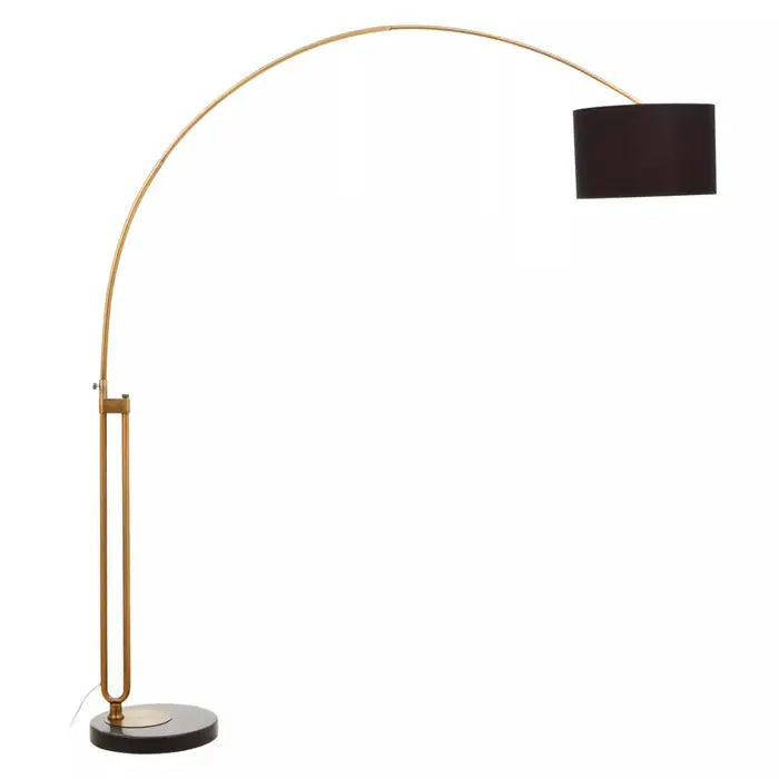 Track lighting for illuminating walkwaysEdison Elegance Floor Lamp with Black Marble Base