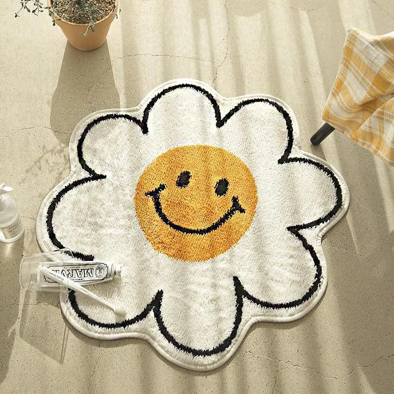 Edison light bulbs for DIY projectsFlower Shaped Cotton Fleece Floor Mat