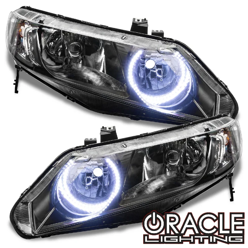 Industrial - style track lighting for loftsORACLE Lighting 2006-2011 Honda Civic Sedan 4DR LED Headlight Halo Kit