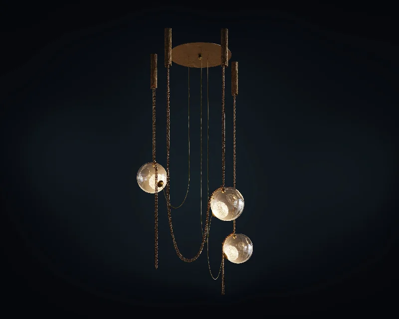 Chandeliers with Candle - Style Bulbs for a Classic AestheticAbysse 03