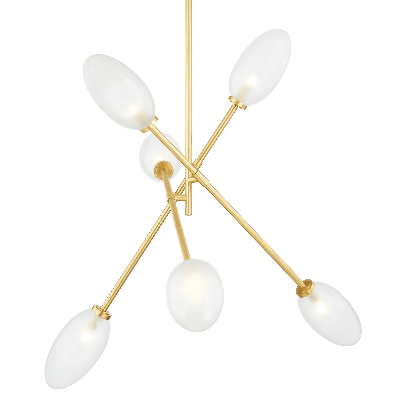 Chandeliers with Metal Frames in Gold FinishAlberton Chandelier - Large