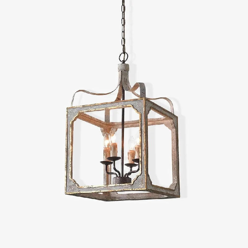 Chandeliers with Murano Glass for a High - End Artistic TouchBoho Rustic Cube Chandelier