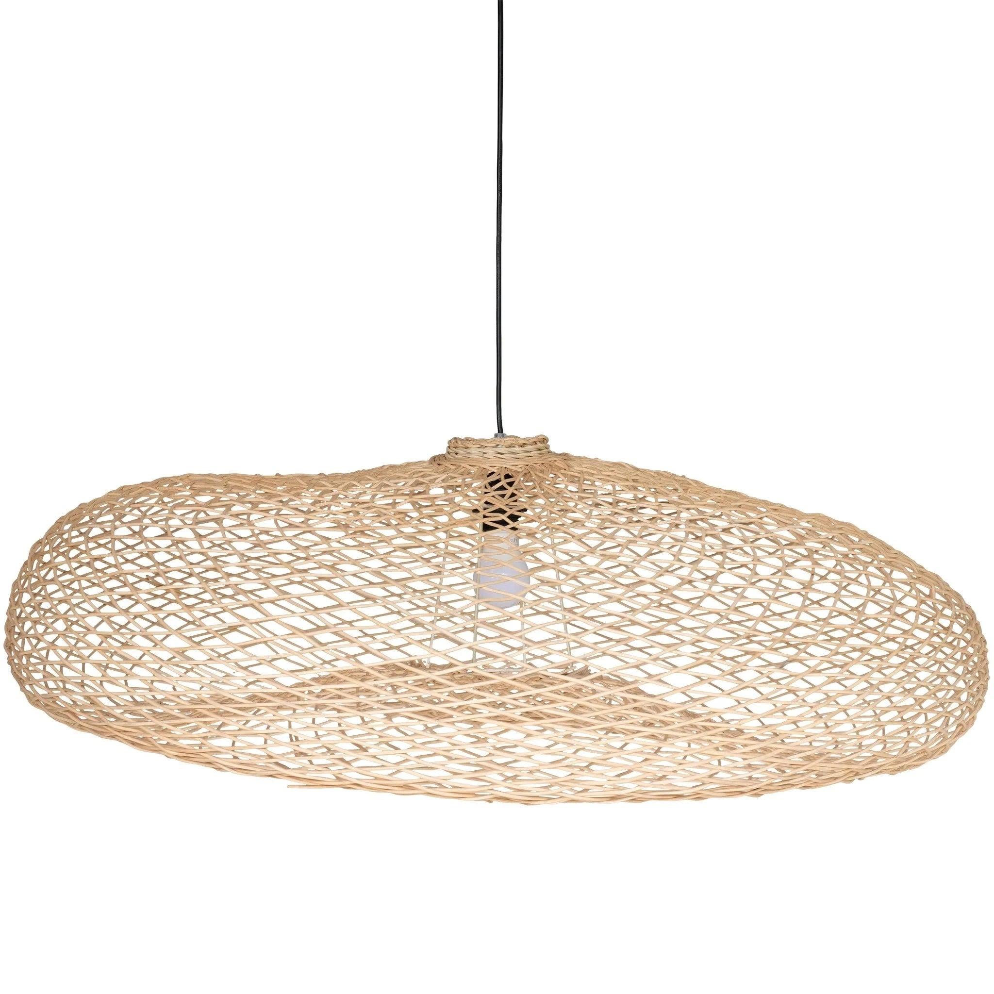 Chandeliers with Metal Frames in Copper FinishBora Bora Natural Rattan Chandelier