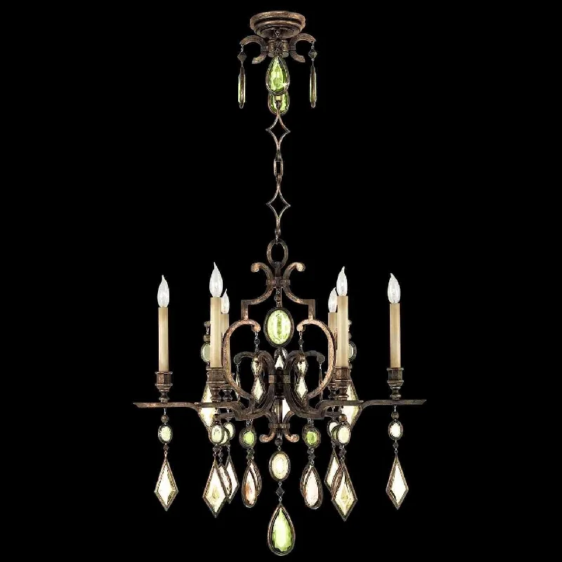 Mid - Century Modern Chandeliers for Vintage AppealEncased Gems Chandelier