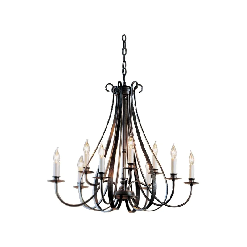 Rustic Wood Chandeliers for Country - Style HousesSweeping Taper Chandelier