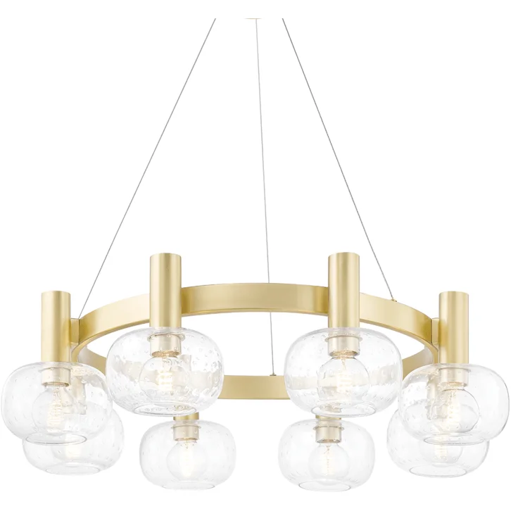 Chandeliers with Dimmable Lights for Ambiance ControlMitzi Harlow Chandelier