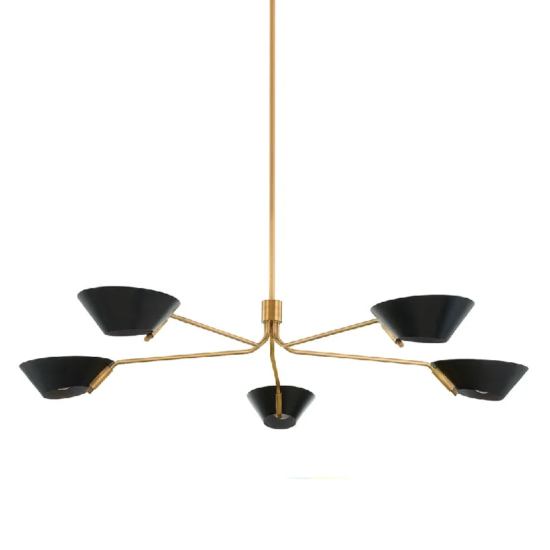 Large Chandeliers for Grand Halls and FoyersSacramento Chandelier - Black