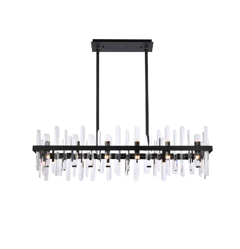 Chandeliers with Metal Frames in Bronze FinishSerena 24 Light Chandelier