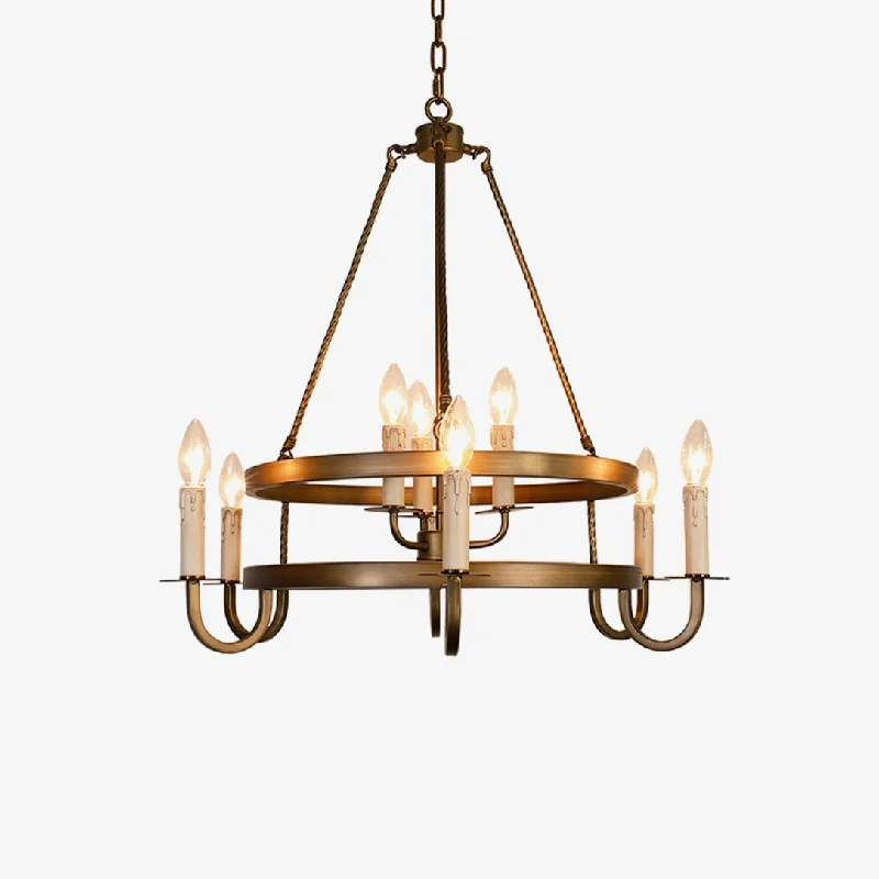 Victorian - Inspired Chandeliers with Ornate DetailsVintage Voyager Chandelier