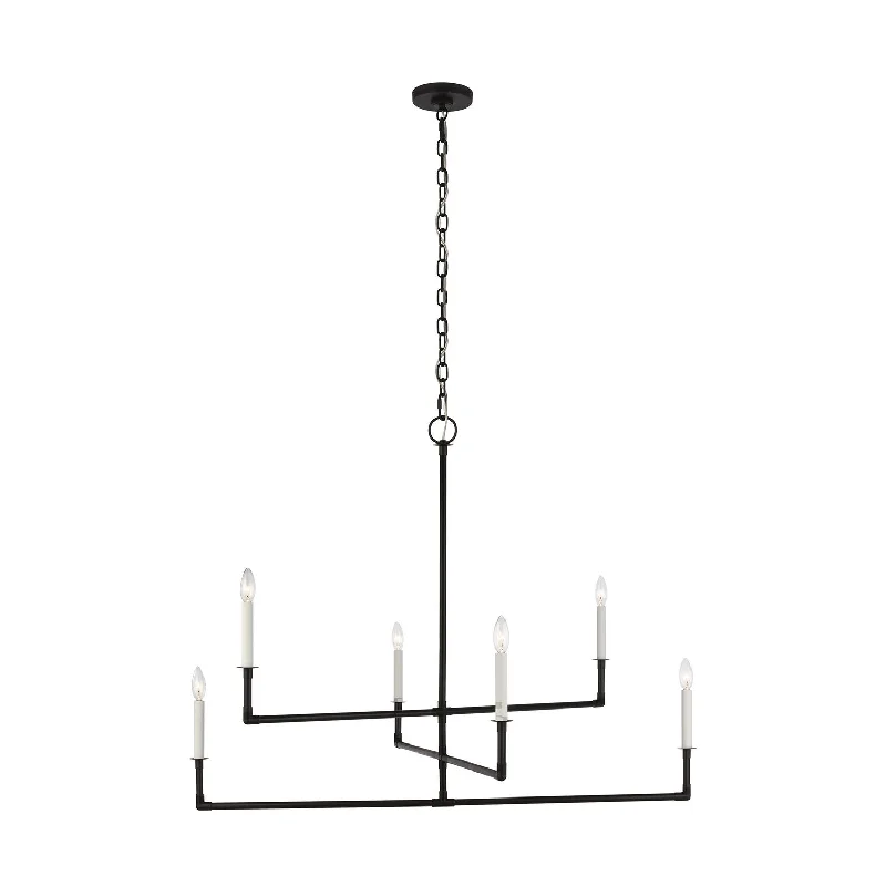 Chandeliers with Adjustable Arms for Directional LightingBayview Chandelier