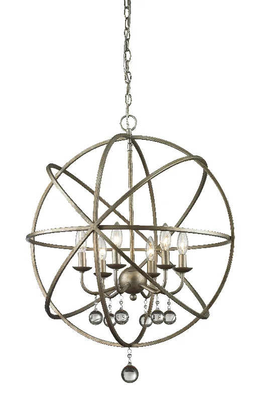 Mid - Century Modern Chandeliers for Vintage AppealAcadia Six Light Chandelier