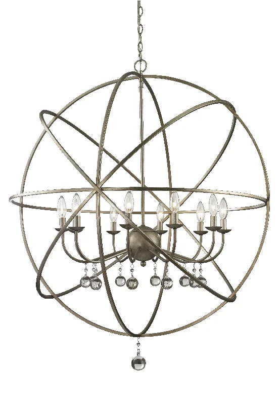 Ceiling - Mounted Chandeliers for Standard CeilingsAcadia Ten Light Chandelier