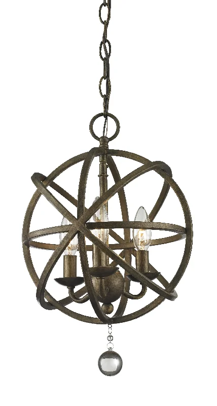 Chandeliers with Dimmable Lights for Ambiance ControlAcadia Three Light Chandelier