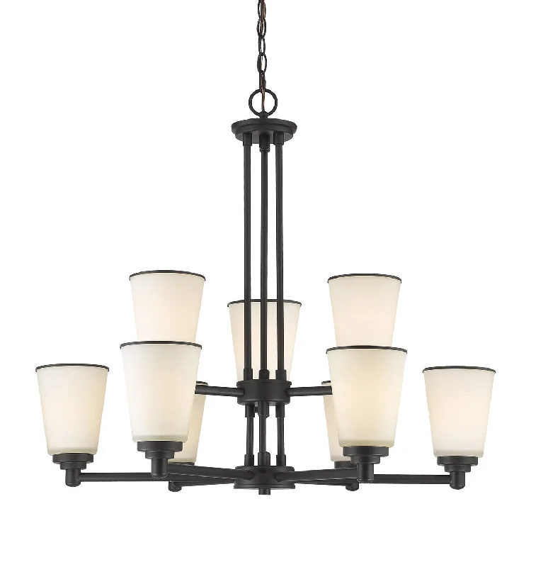 Small Chandeliers for Compact RoomsJarra Nine Light Chandelier