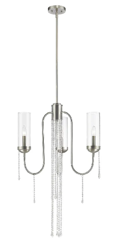 Large Chandeliers for Grand Halls and FoyersSiena Three Light Chandelier