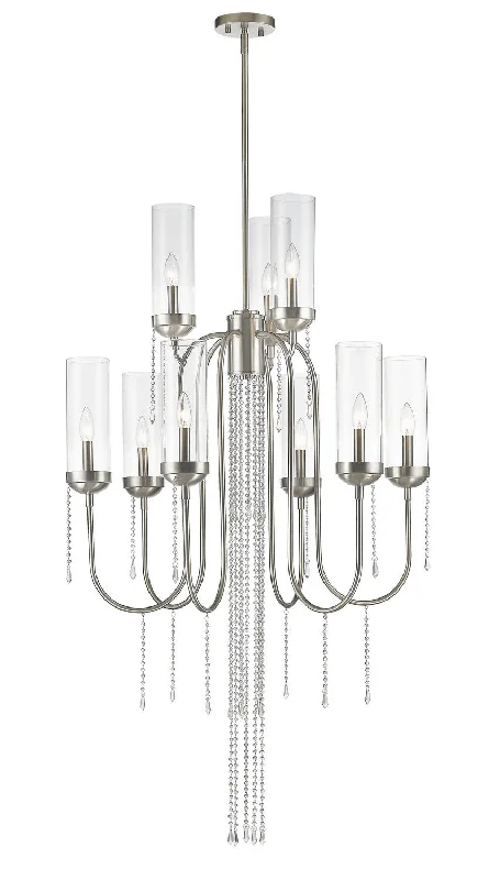 Ceiling - Mounted Chandeliers for Standard CeilingsSiena Nine Light Chandelier