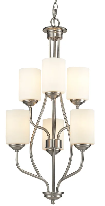 Incandescent Chandeliers for a Warm and Traditional GlowCardinal Six Light Chandelier