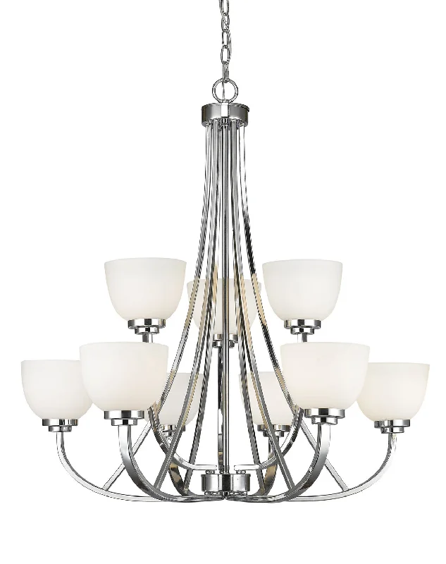 Traditional Brass Chandeliers for Classic InteriorsAshton Nine Light Chandelier