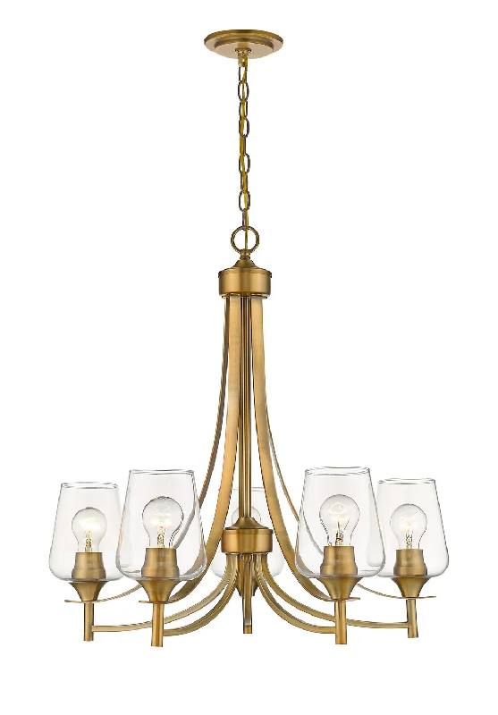 Mini Chandeliers for Adding Charm to Small SpacesJoliet Five Light Chandelier