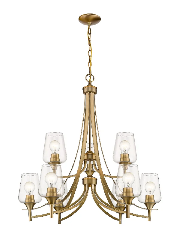 LED Chandeliers for Energy - Efficient LightingJoliet Nine Light Chandelier