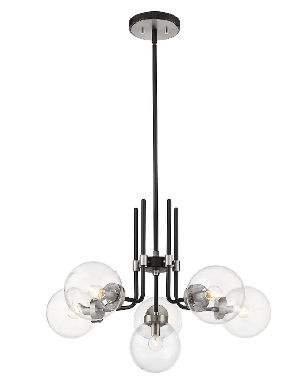 Chandeliers with Pendant Lights for a Stylish LookParsons Six Light Chandelier