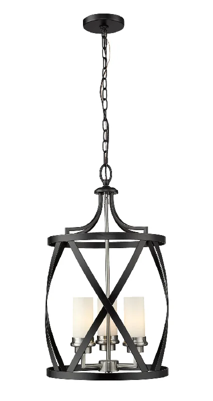 Small Chandeliers for Compact RoomsMalcalester Three Light Pendant