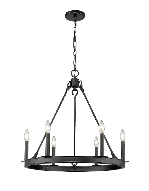 Minimalist Chandeliers for Sleek and Simple InteriorsBarclay Six Light Chandelier