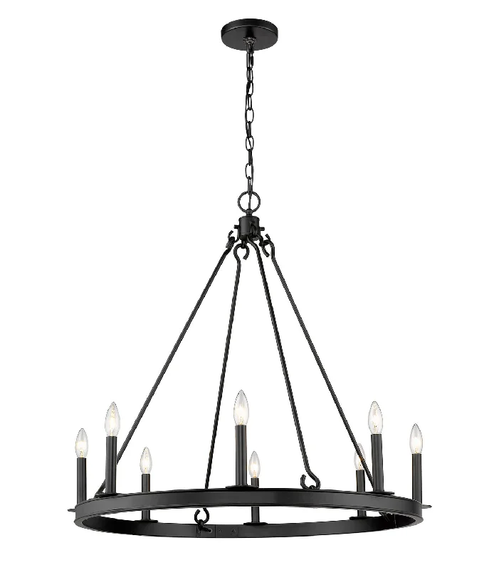 LED Chandeliers for Energy - Efficient LightingBarclay Eight Light Chandelier