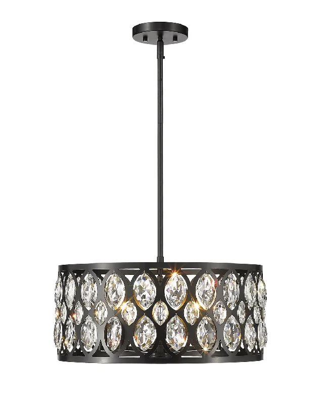 Chandeliers with Adjustable Height for Custom InstallationDealey Five Light Chandelier