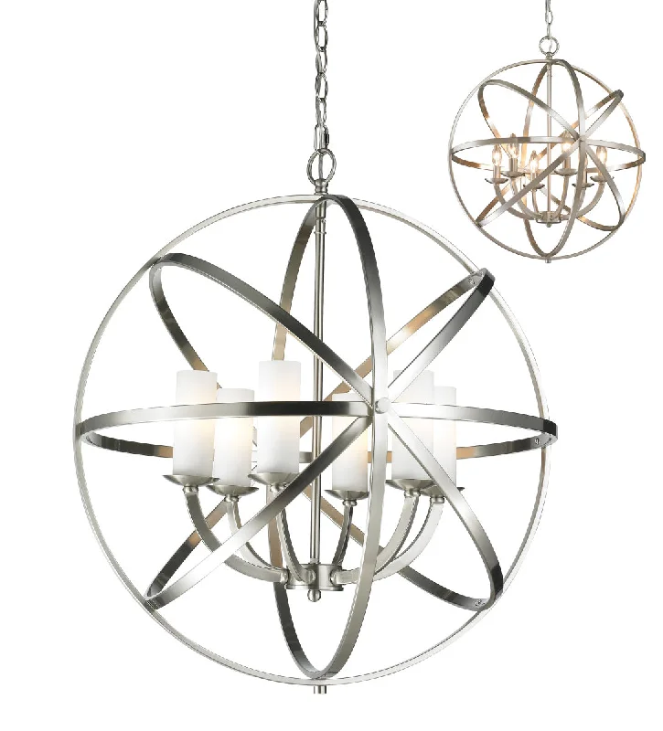 Chandeliers for Living Rooms to Create a Focal PointAranya Six Light Chandelier