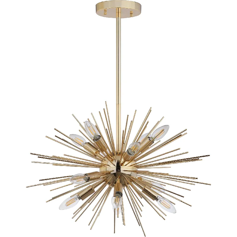 Chandeliers with Sputnik - Style Design for a Futuristic VibeZahra Pendant Gold