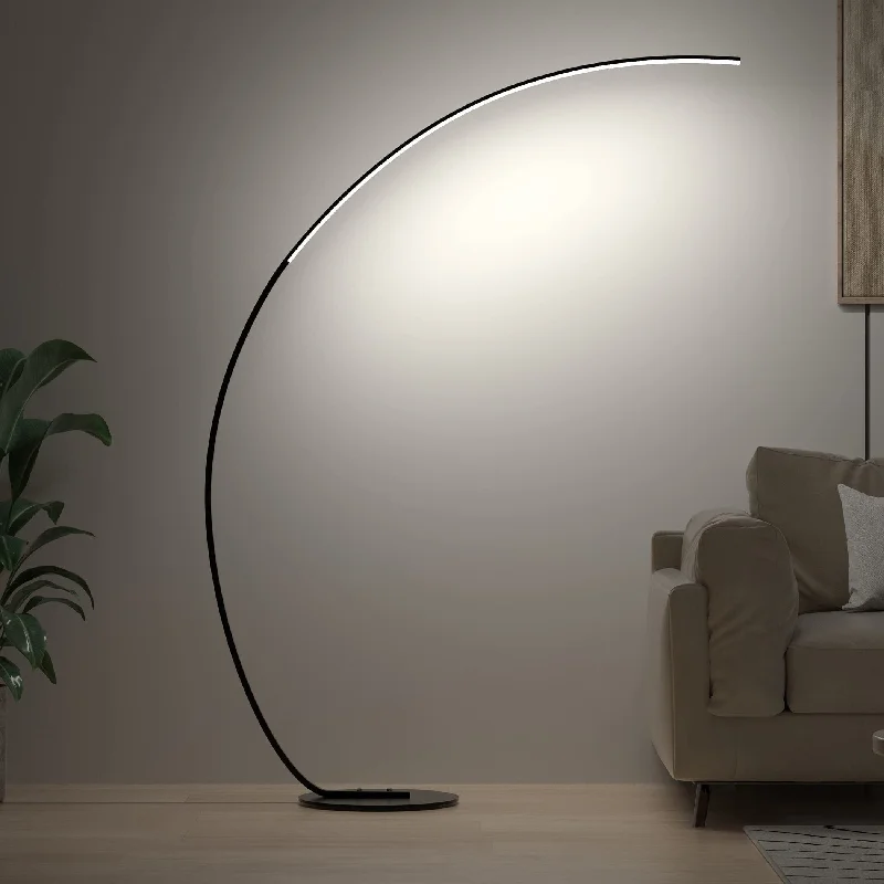 Adjustable Height Floor Lamp for Versatile Lighting Needs70 inch RGBCW Modern Arc Floor Lamp with Remote - 70 inch