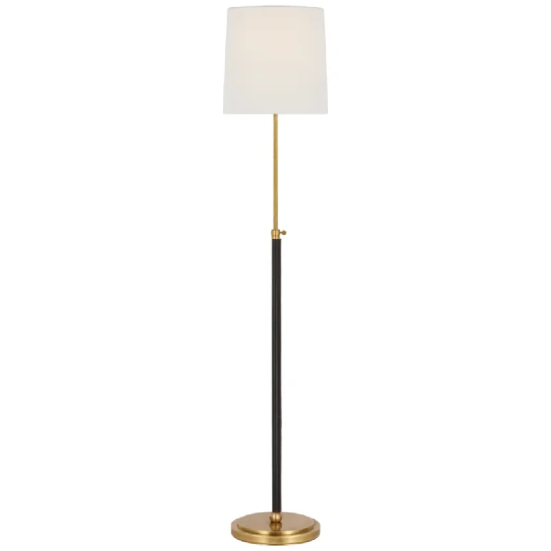 Fabric Floor Lamp with a Linen Shade for a Relaxed AestheticBryant Wrapped Floor Lamp